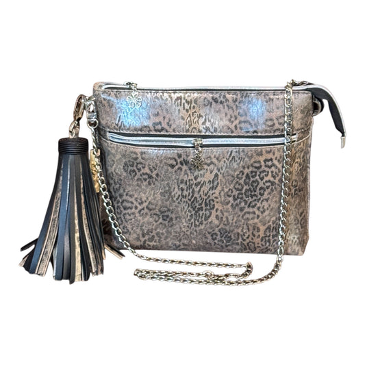Mindful Safari Inspired All Leather Shoulder / Crossbody Bag