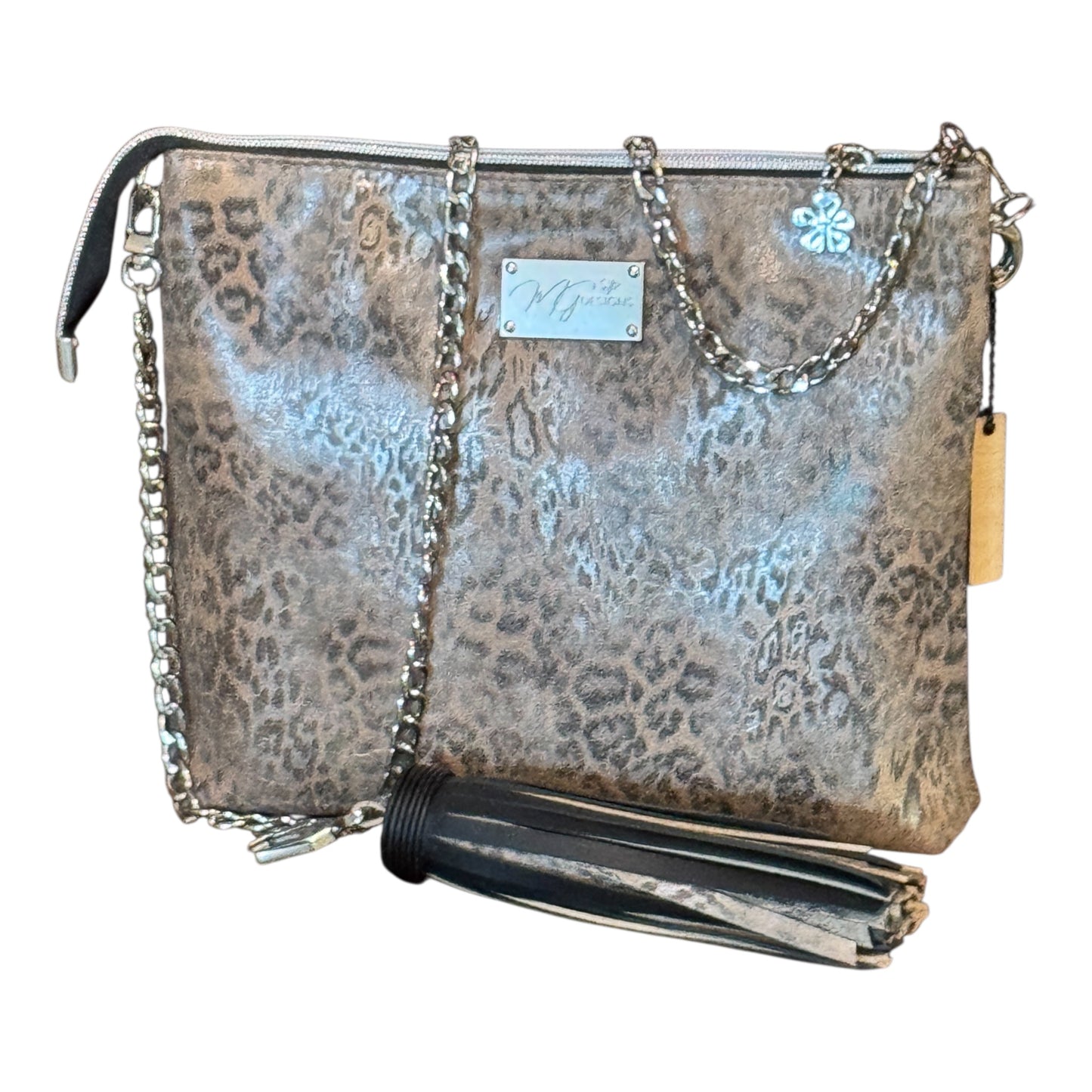 Mindful Safari Inspired All Leather Shoulder / Crossbody Bag